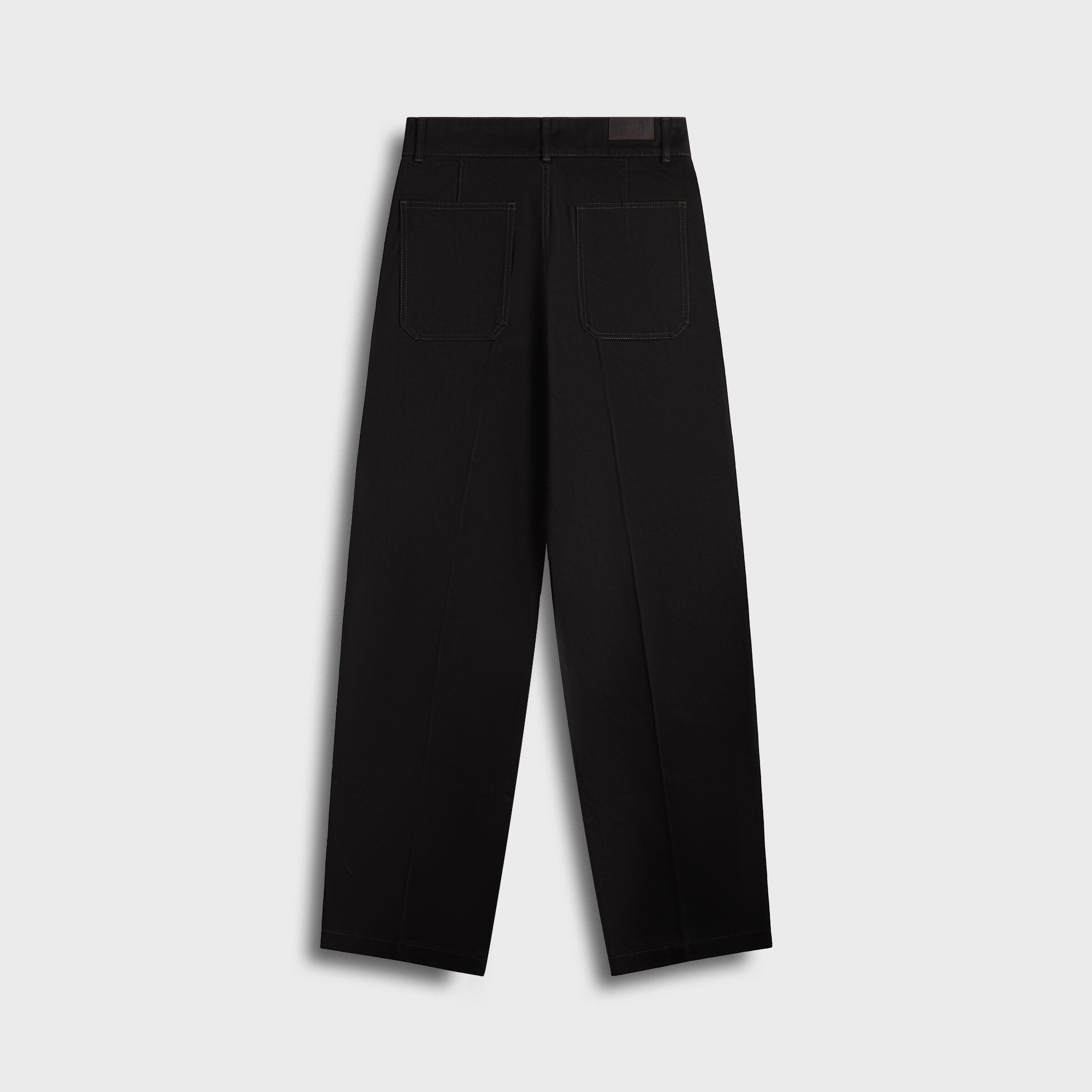 Lemaire Maxi Barrel Workwear Pants - Black