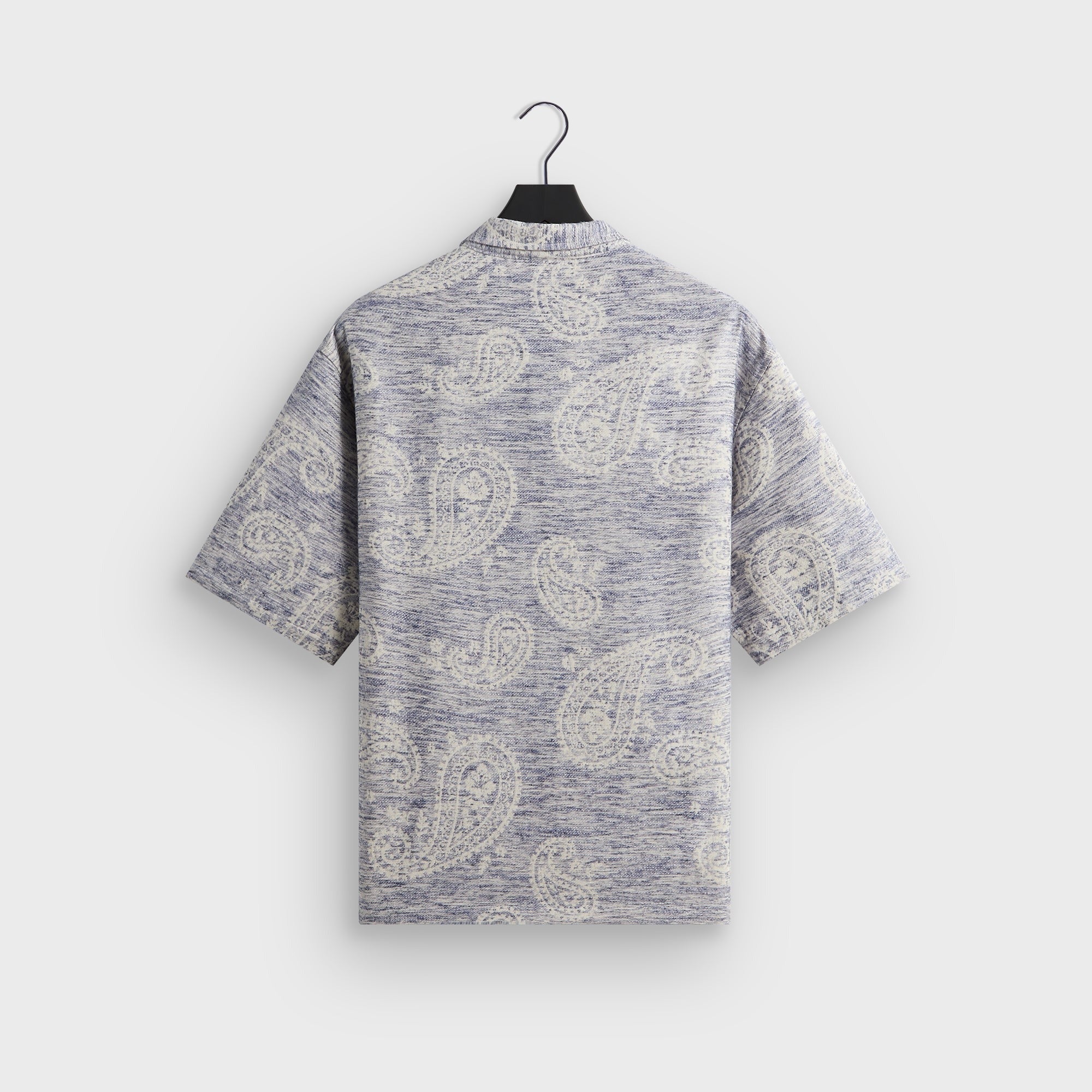 Kith Heathered Paisley Torin Shirt - Light Indigo