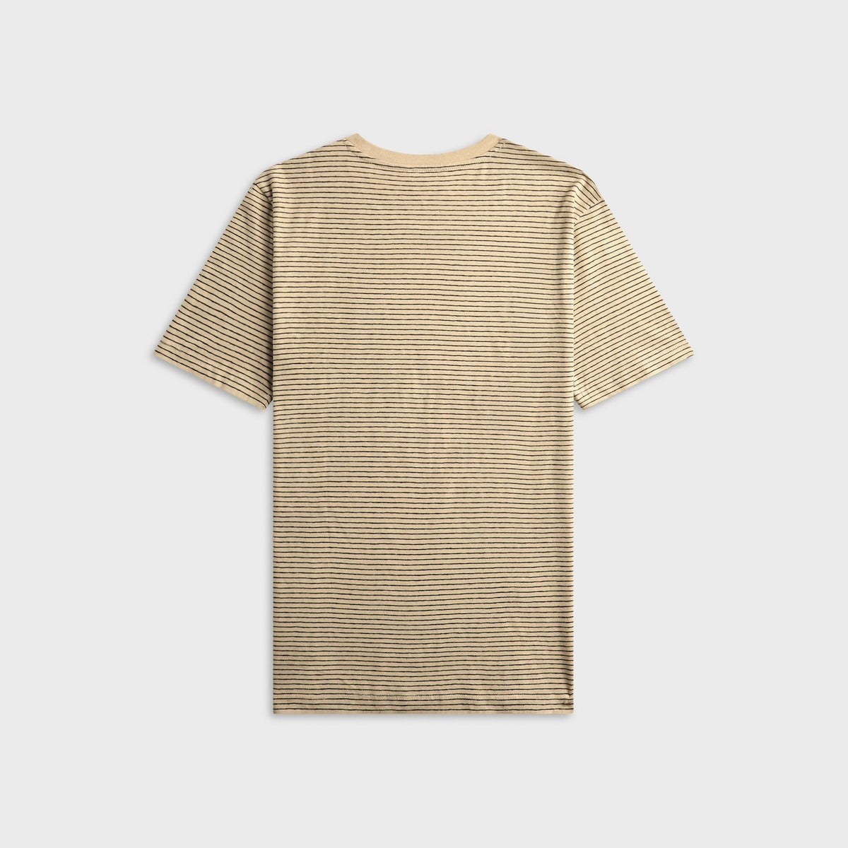 A.P.C. Striped Tee - Beige / Black