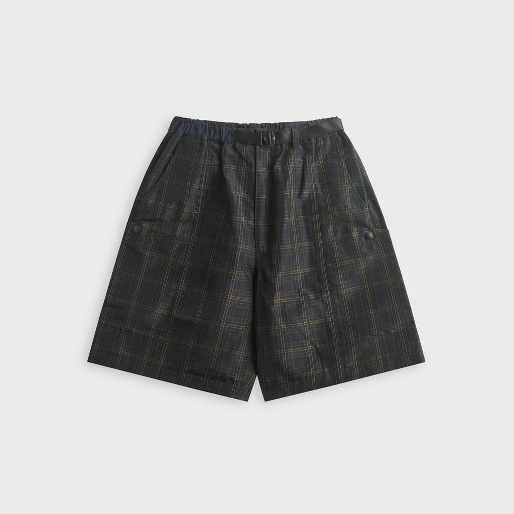 CDG Homme Plaid Short - Navy
