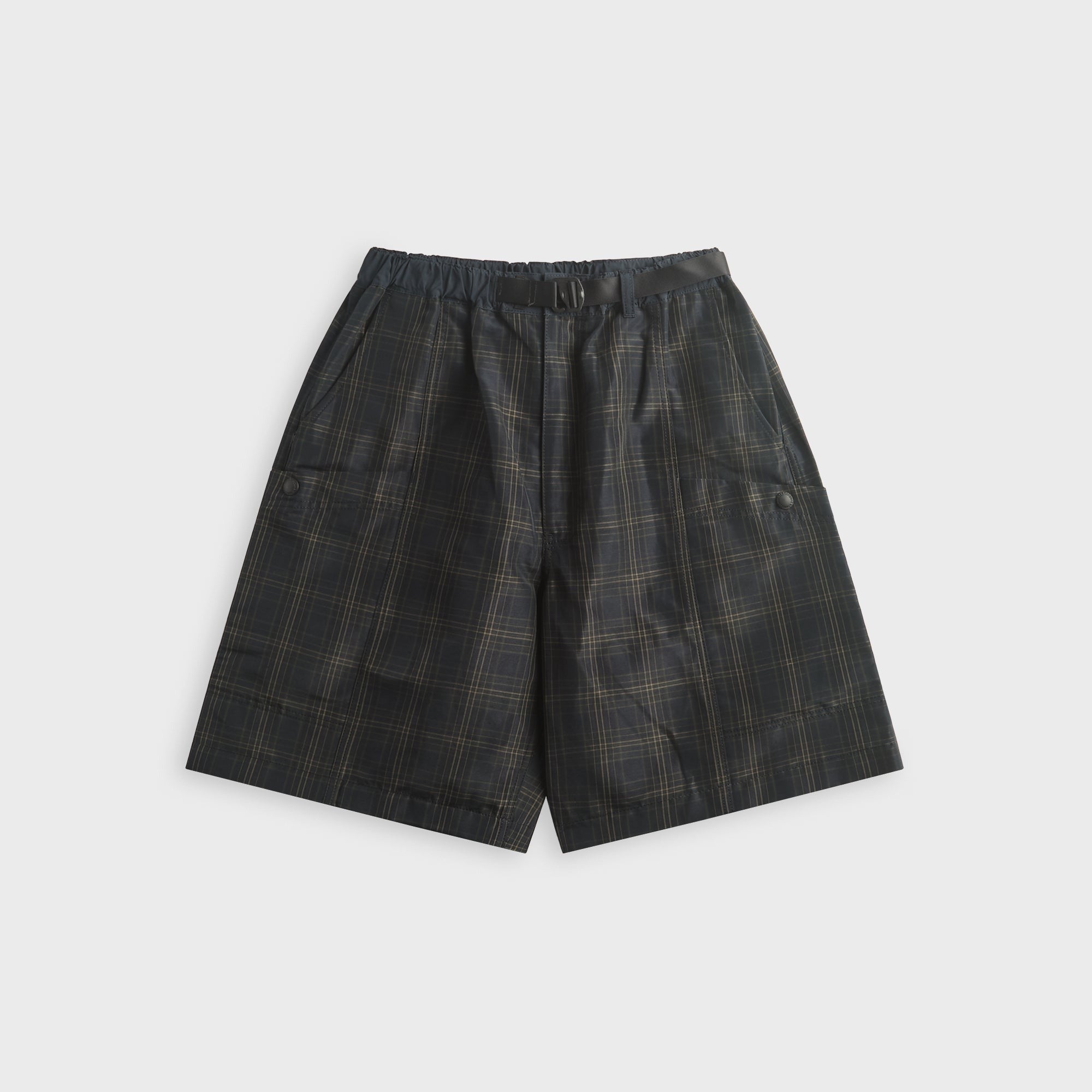 CDG Homme Plaid Short - Navy