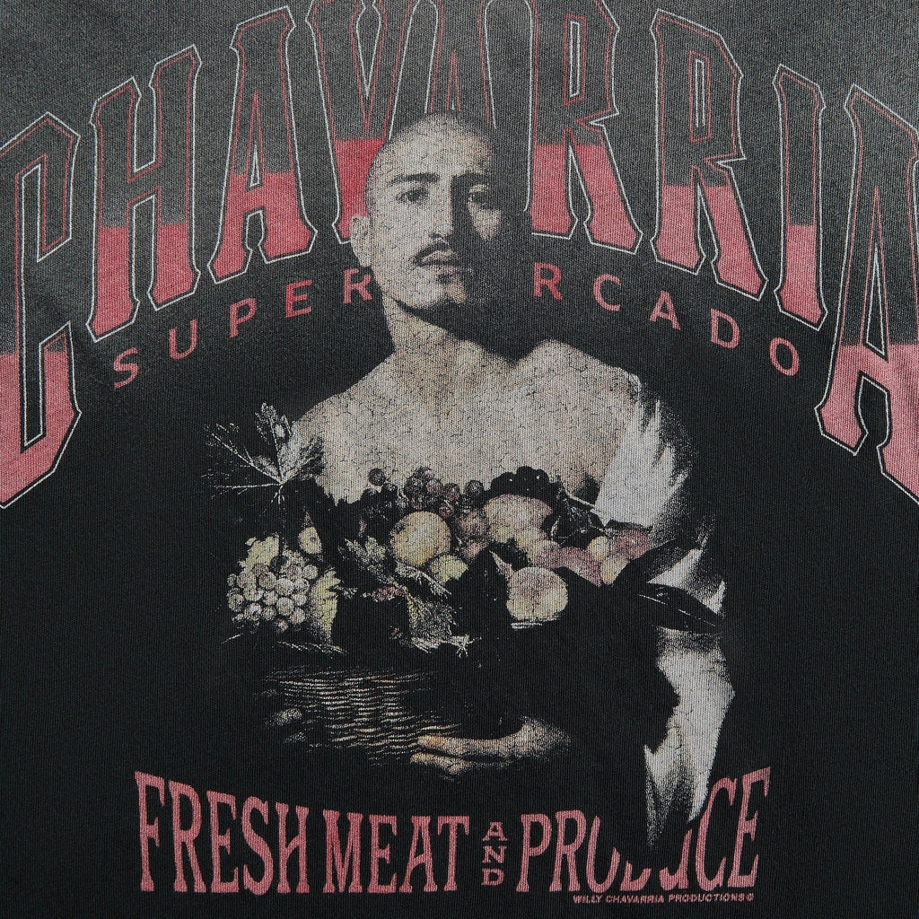 Willy Chavarria San Chachi Produce Easy Tee - Black