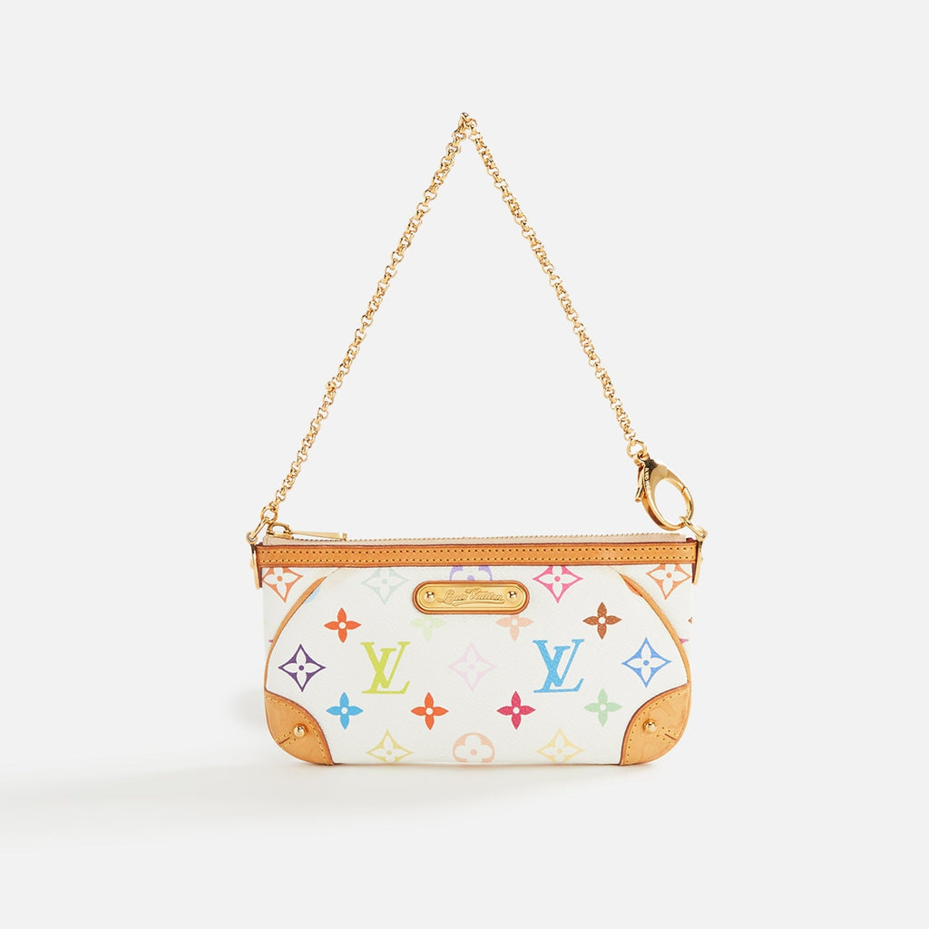WGACA Louis Vuitton Milla Pochette - White / Multi