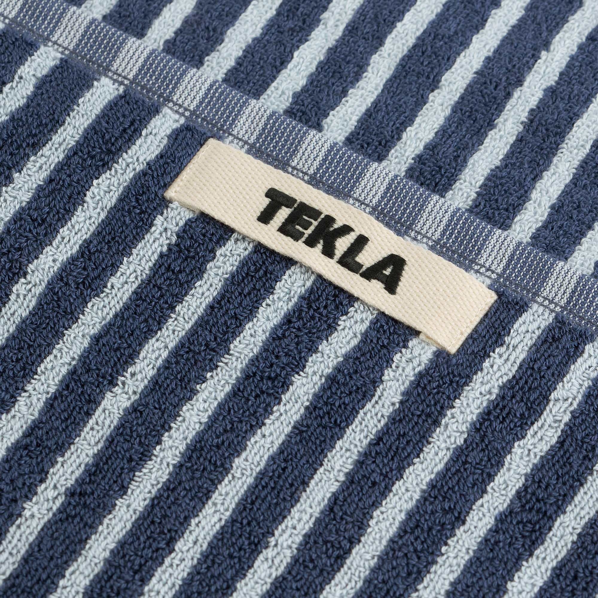 Tekla Bath Towel - River Stripes