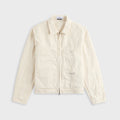 Stone Island Marina Slub Cotton Batavia Coach Jacket - Ivory