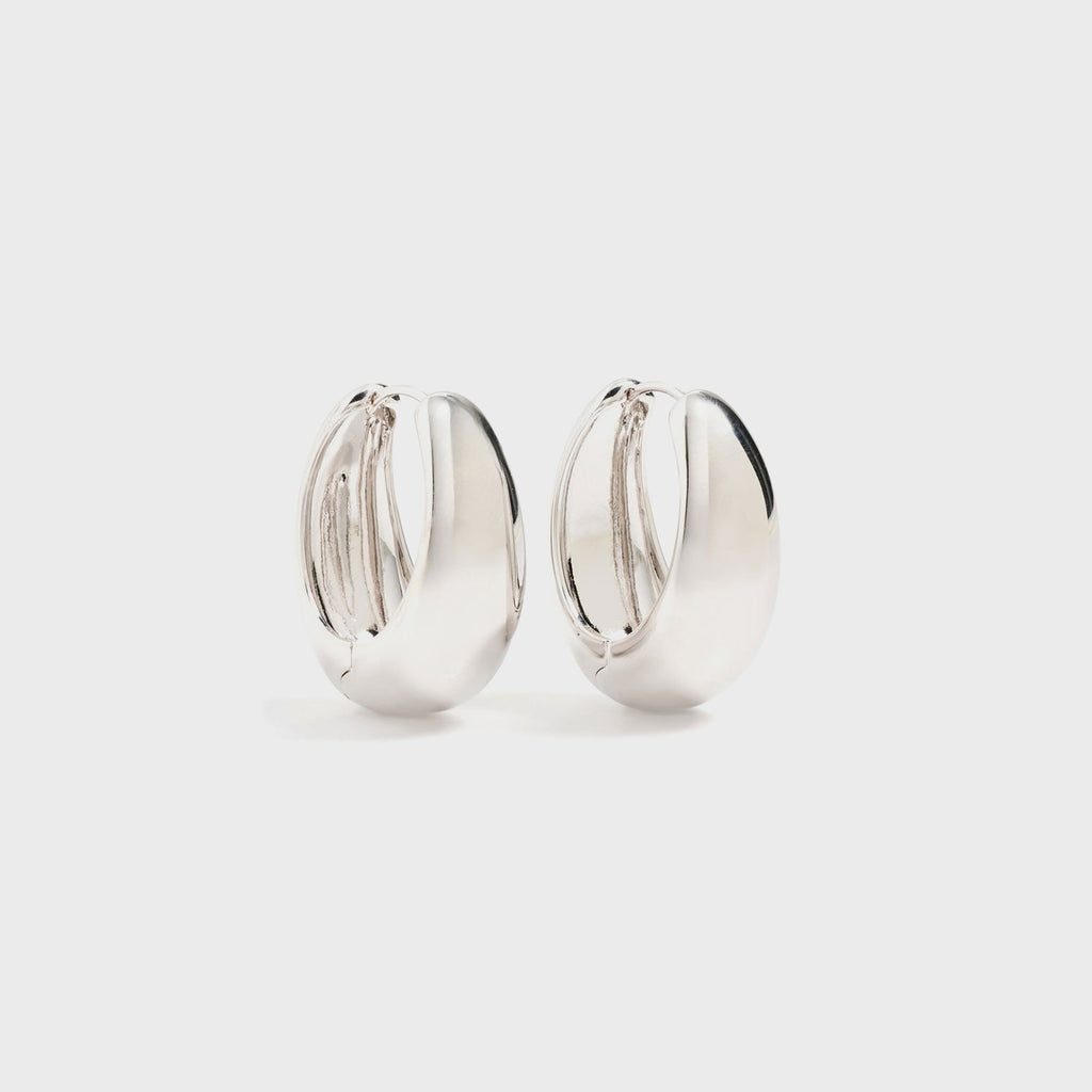 SHASHI Cameron Hoop Earring - Silver