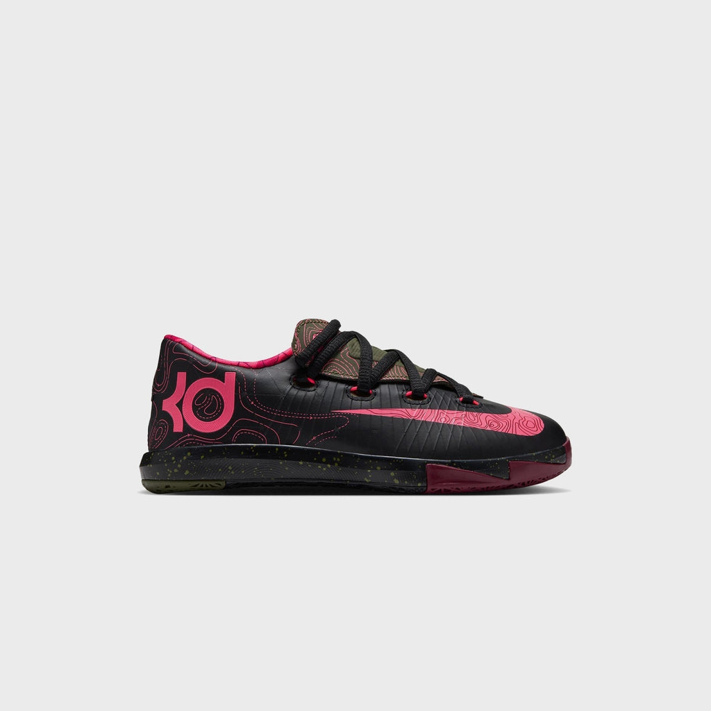 Nike PS KD 6 - Black / Medium Olive / Noble Red / Atomic Red