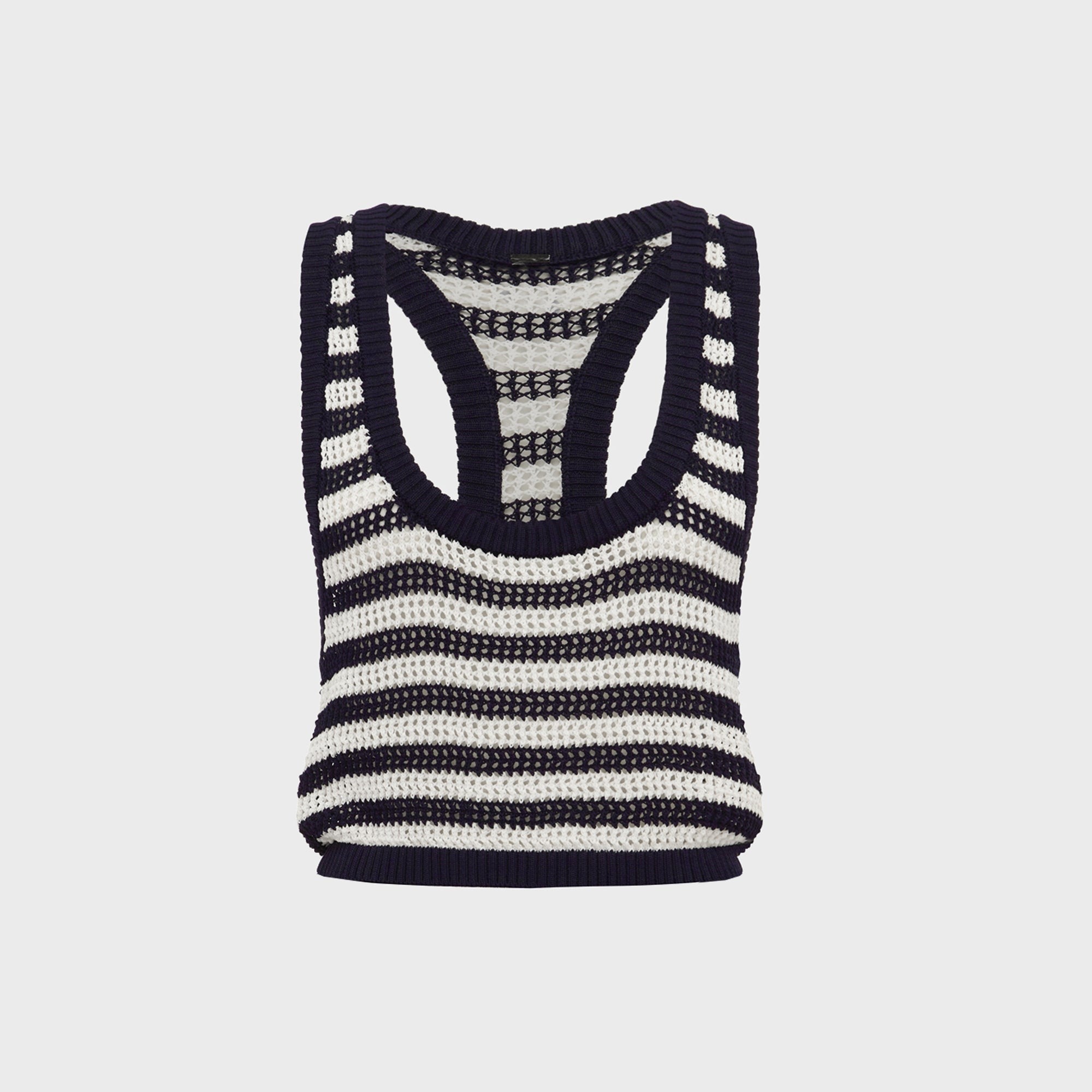 Bond Eye Lumi Top - Navy Stripe