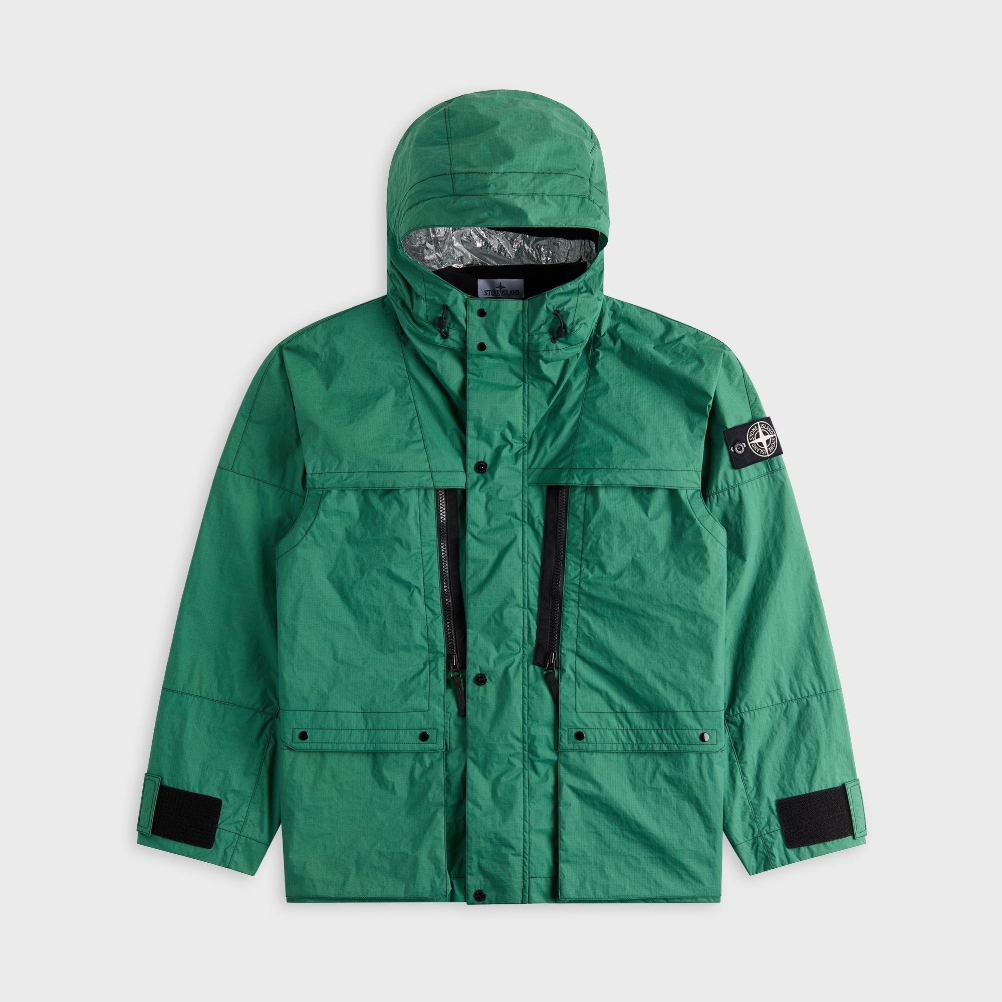 Stone Island Lamina Ripstop Heat Reactive Jacket - Malachite