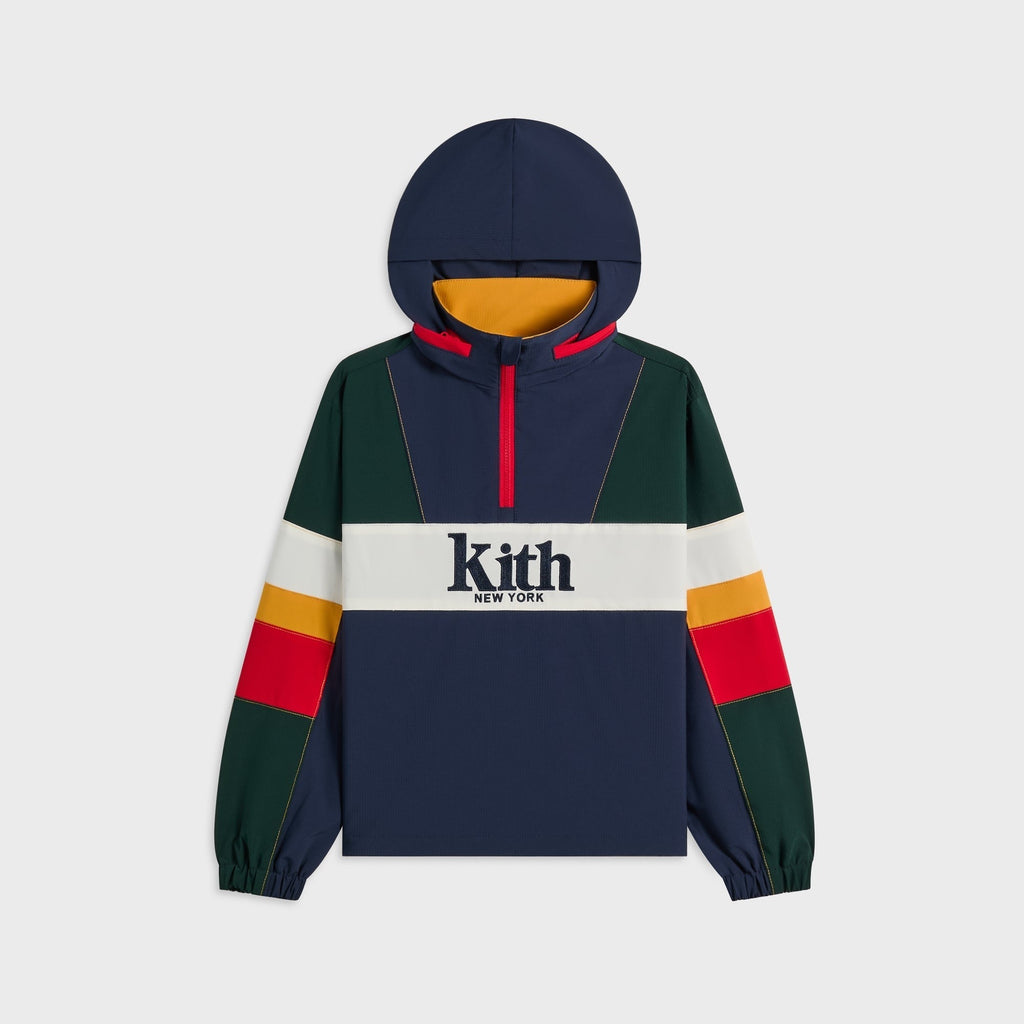 Kith Kids Harrison Blocked Track Pullover - Nocturnal