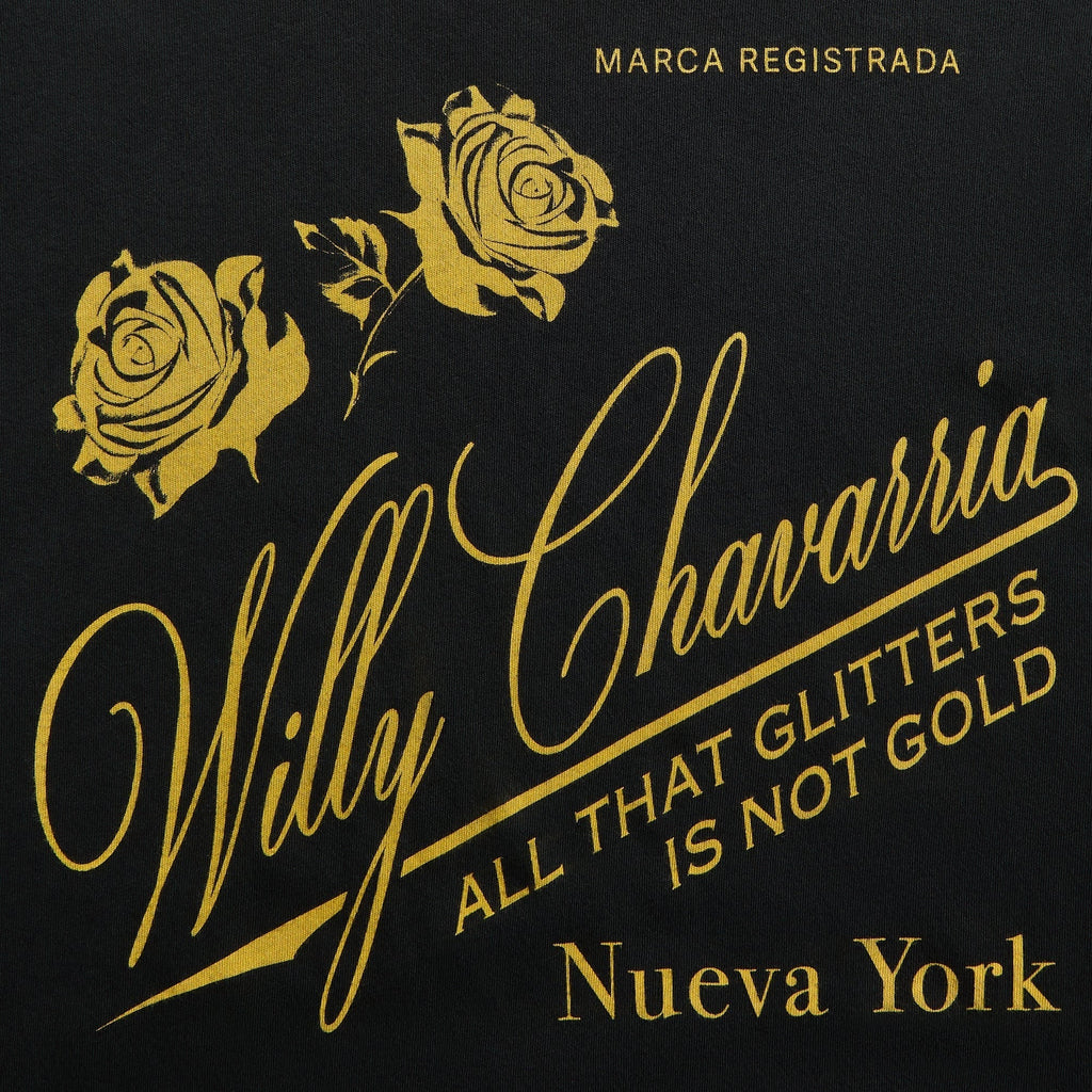 Willy Chavarria Proverb Easy Tee - Black