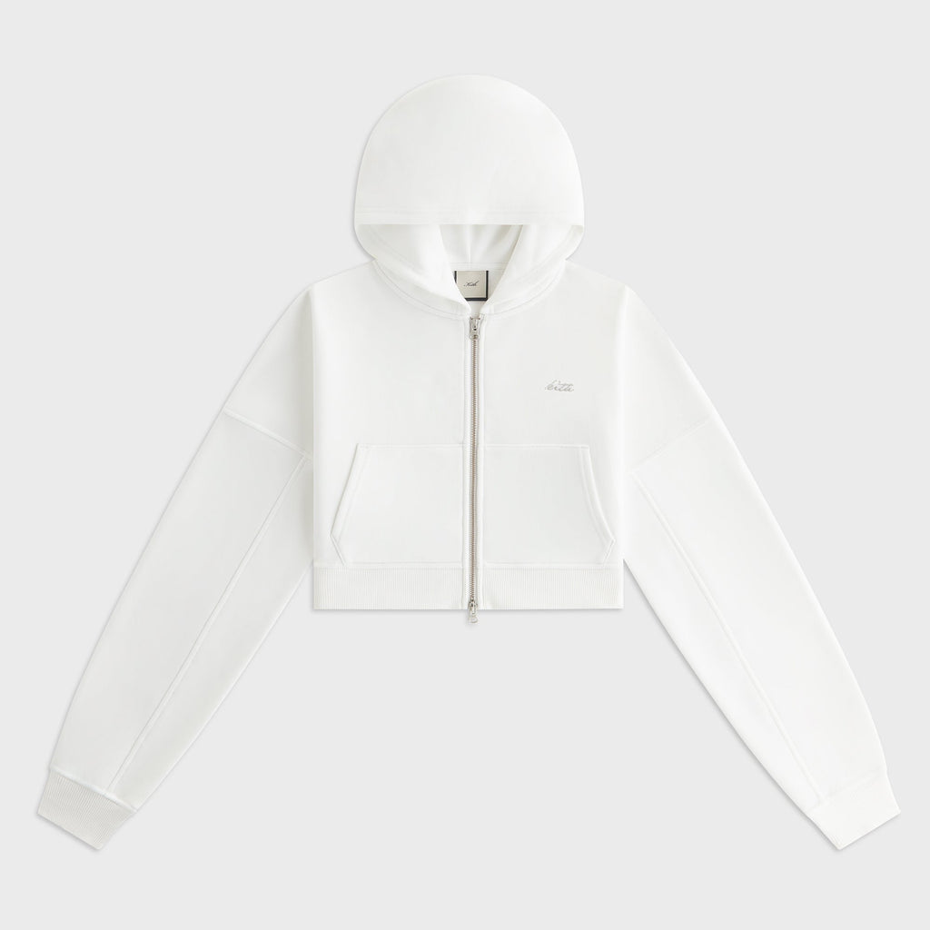 Kith Women Hendler Cropped Hoodie - White