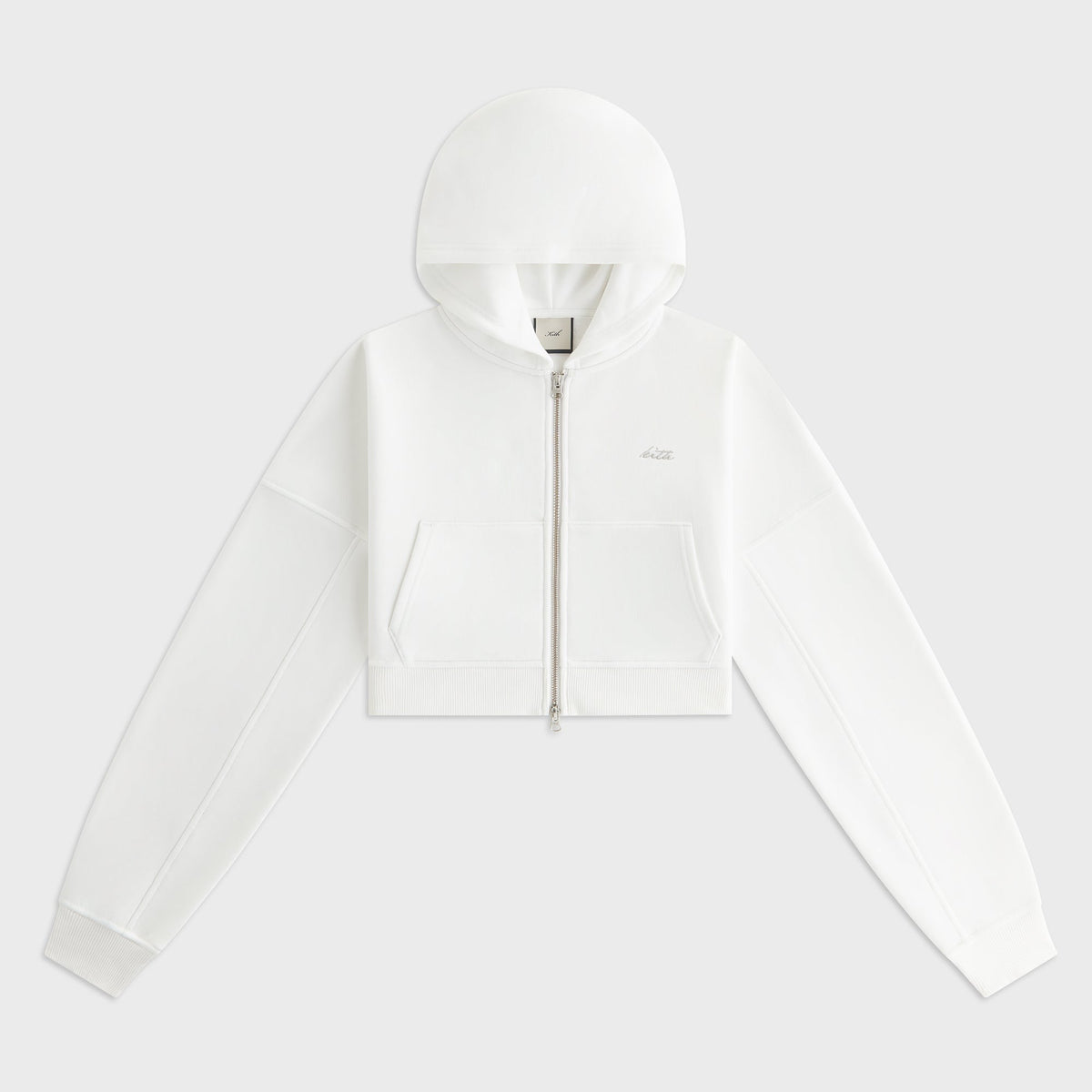 Kith Women Hendler Cropped Hoodie - White