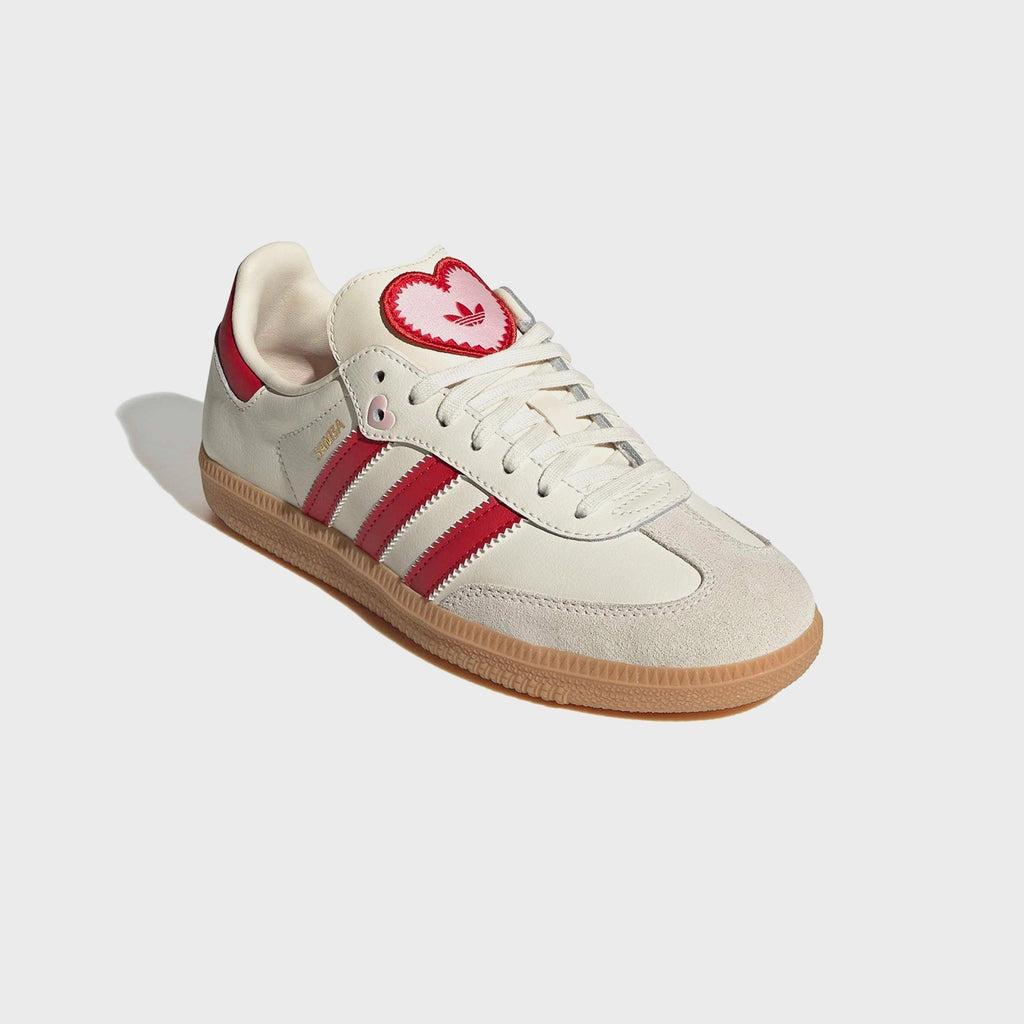 adidas GS Samba OG - Cream White / Better Scarlet / Gum