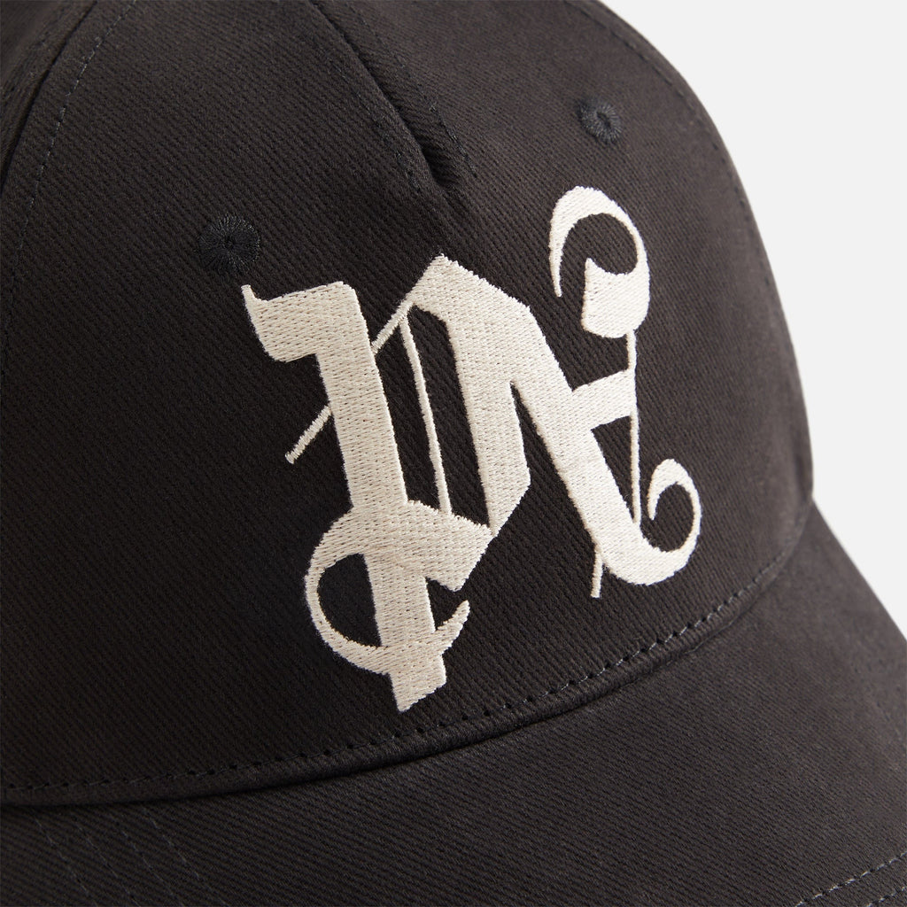 Palm Angels PA Monogram Cap - Black / Off White