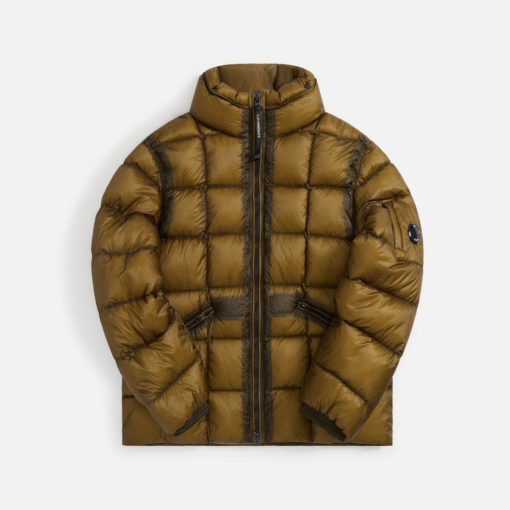 C.P. Company D.D Shell Concealable Hood Down Jacket - Butternut