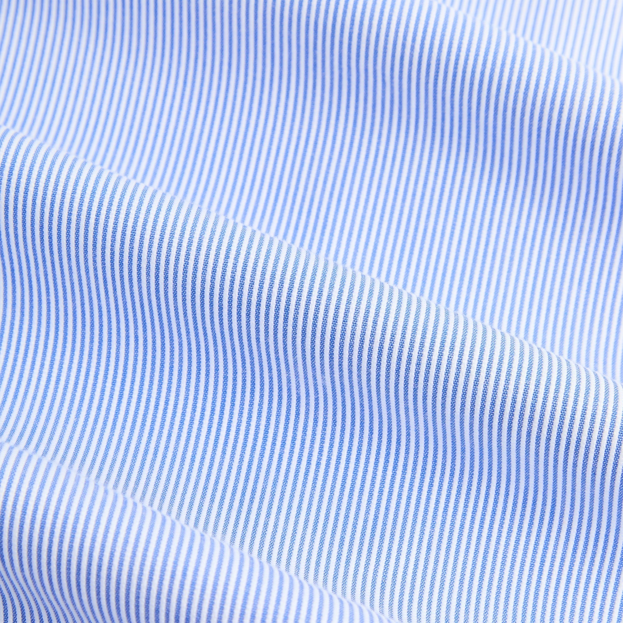Kith Textured Microstripe Ian Popover Shirt - Marina
