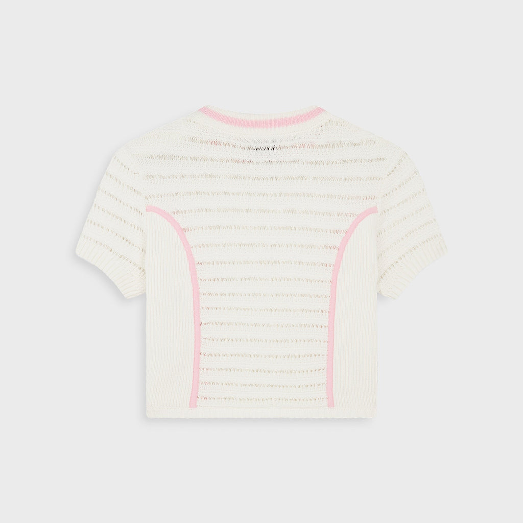 Casablanca Bourgeoise Girl Top - White