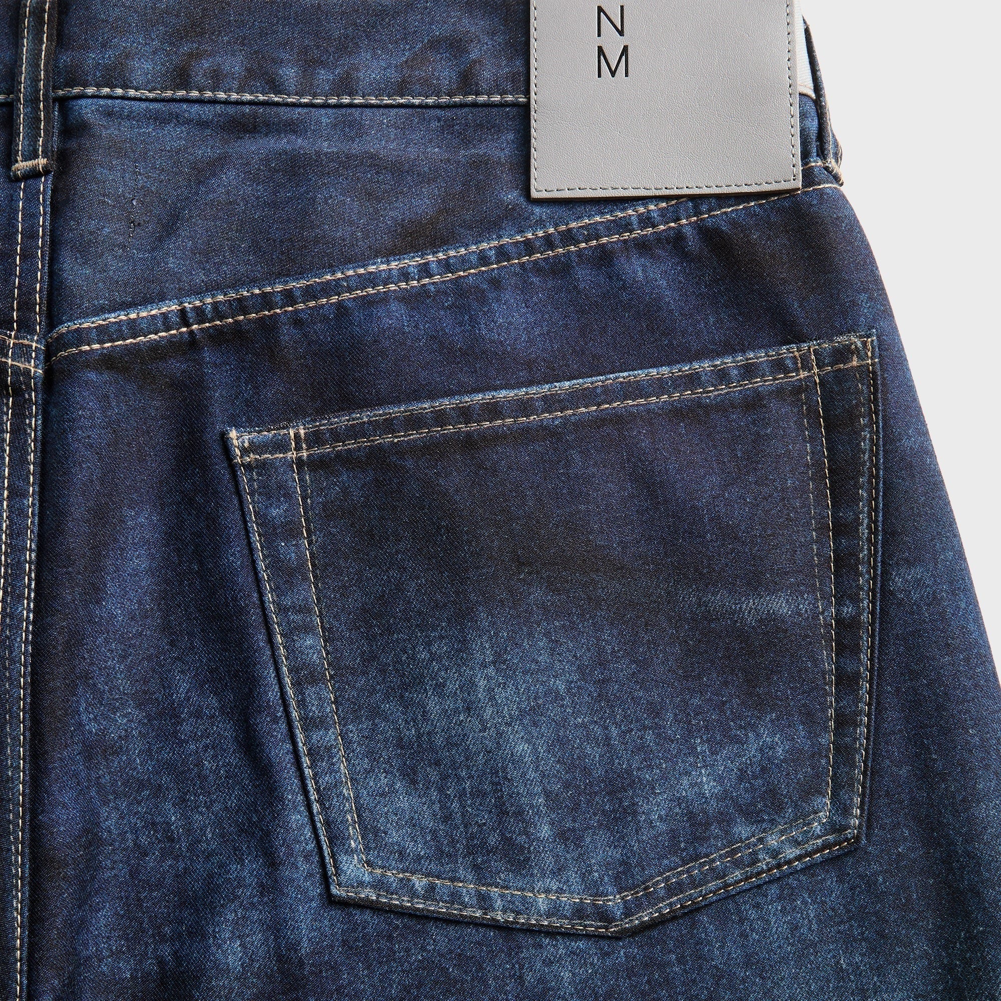 Junya Watanabe MAN x New Manual Printed Denim Pant - Indigo