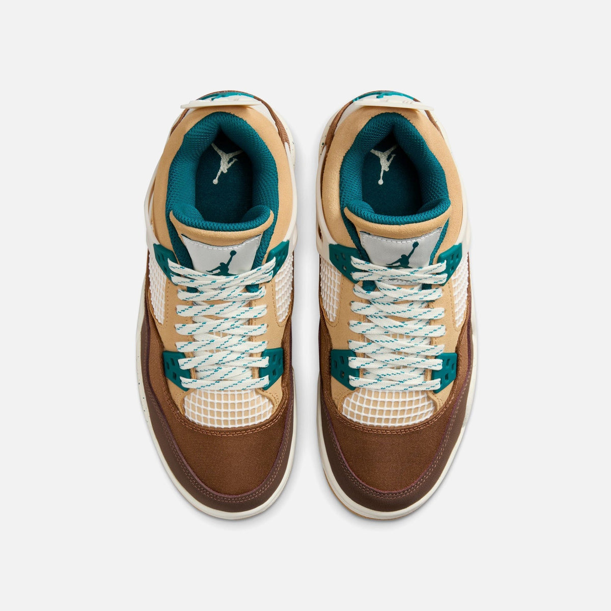 Nike GS Air Jordan 4 Retro - Cacao Wow / Geode Teal / Ale Brown