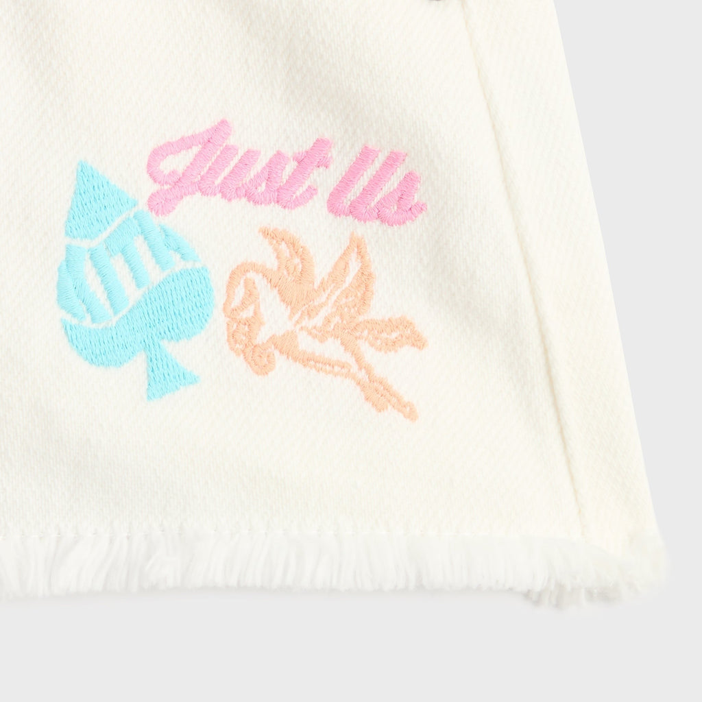 Kith Kids Denim Cut Off Short - Silk