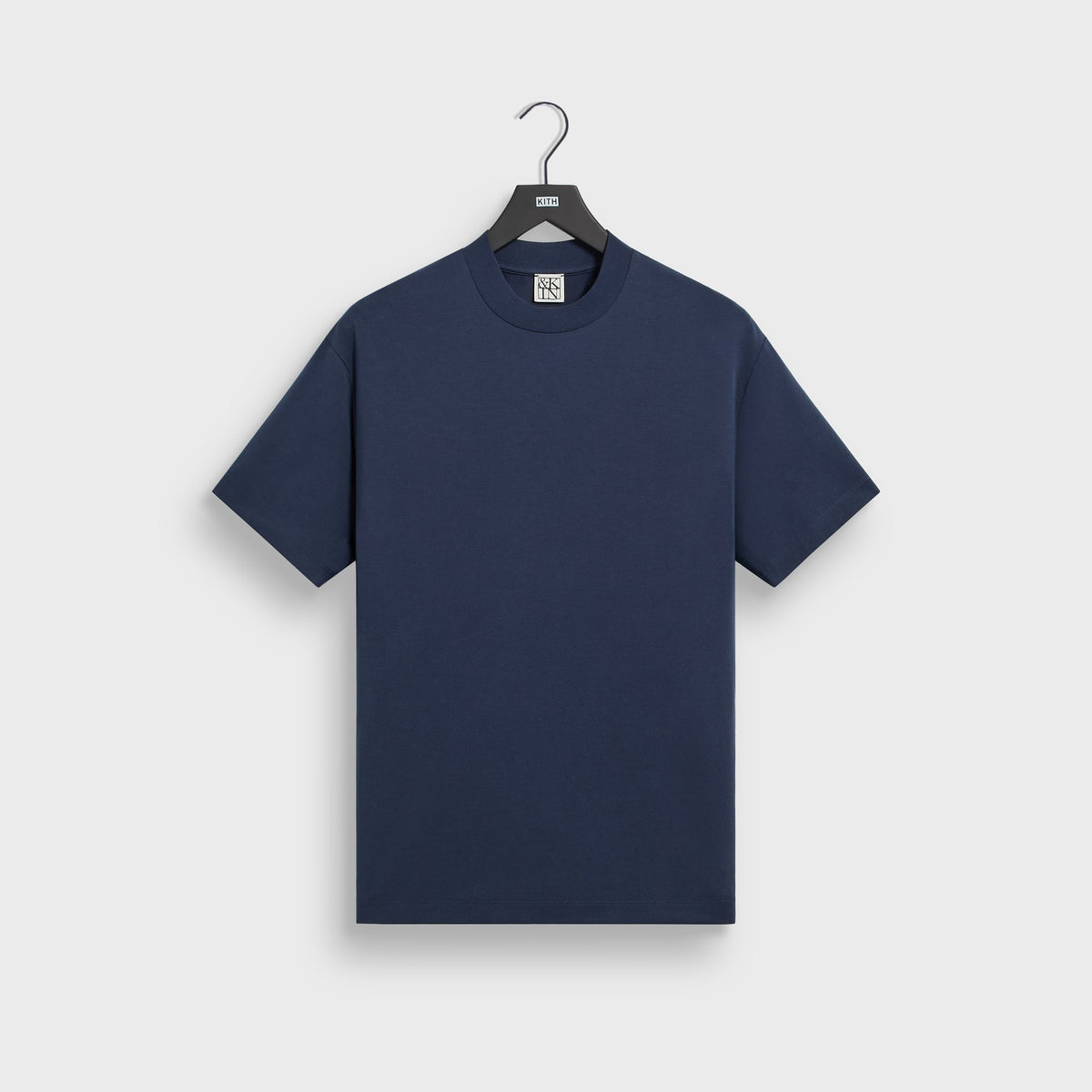 &Kin Mock Neck Albie Tee - Nocturnal