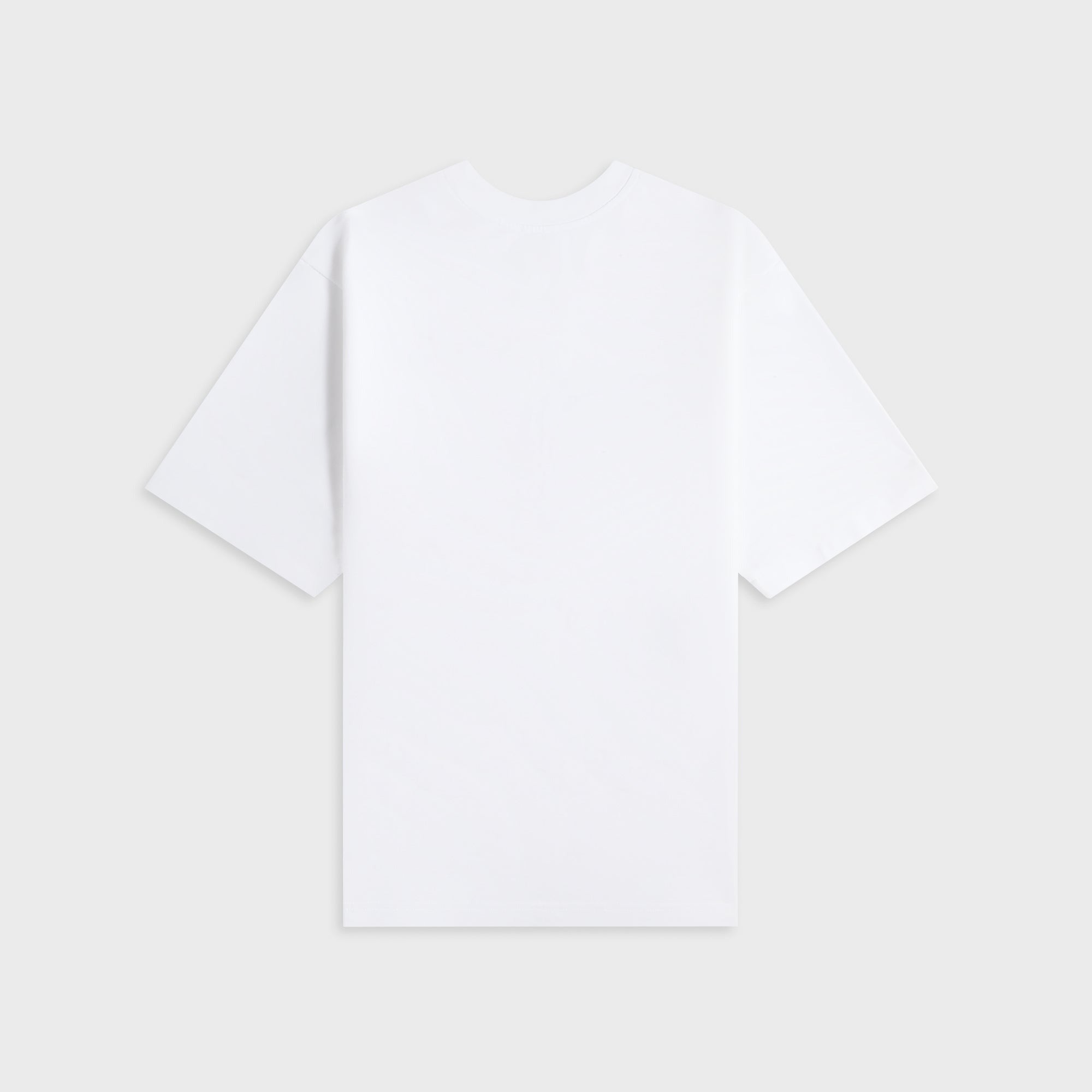 Casablanca Dragonfly Floral Printed Oversized Tee Jersey - White