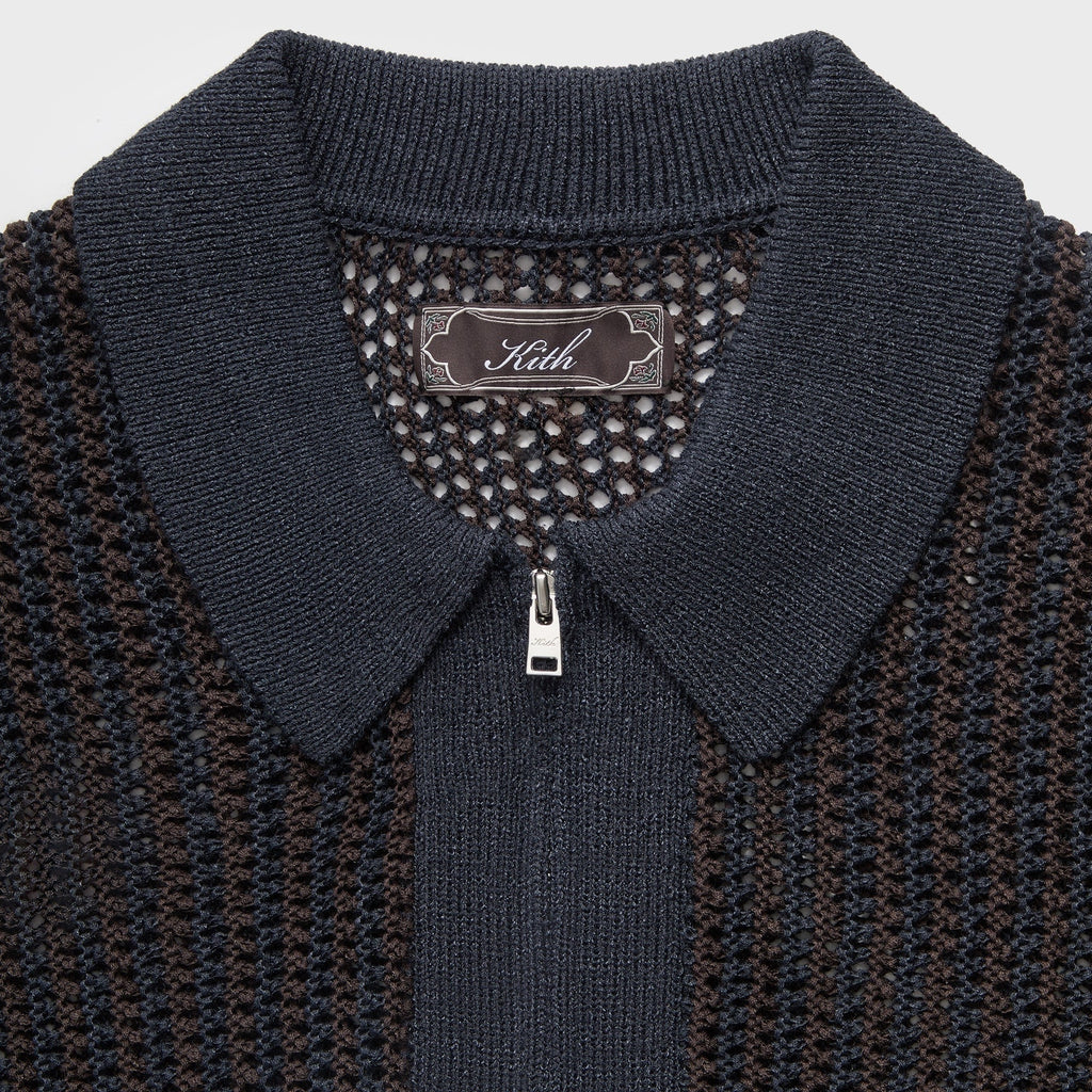 Kith Knit Nash Polo - Cosmos