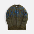 South2 West8 Loose Fit Crew Neck Cardigan S2W8 Nordic - Navy