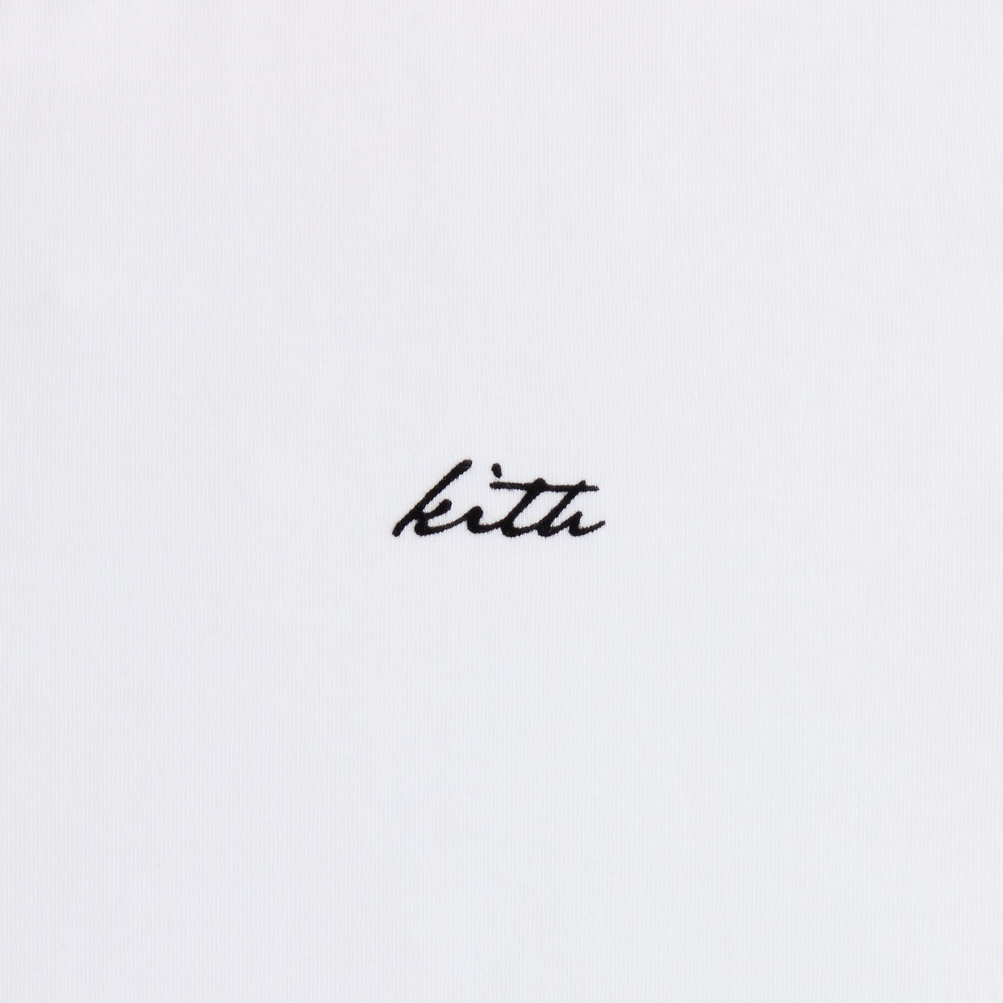 Kith Long Sleeve Alex Boxy Tee - White