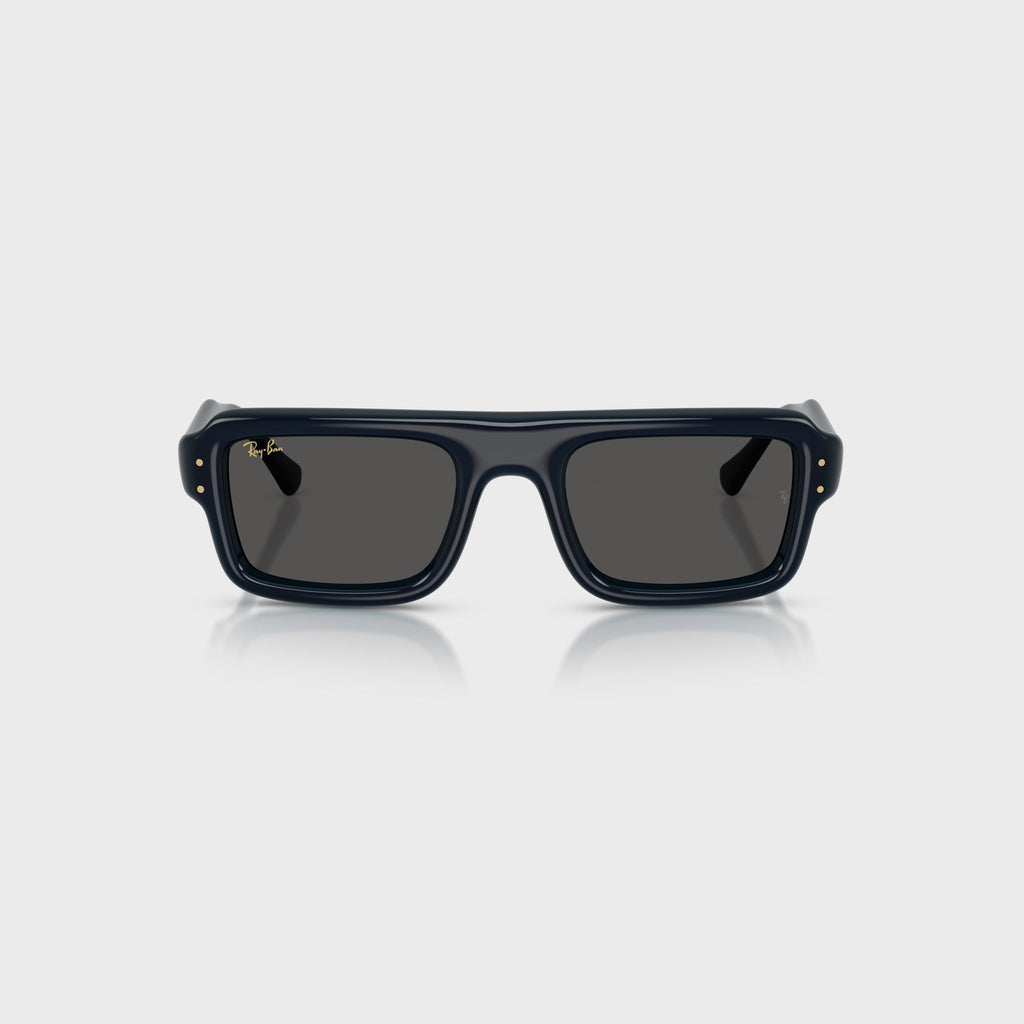 Ray-Ban x A$AP Rocky Flacko Puffer Sunglasses - Transparent Blue Frame / Dark Grey Lens