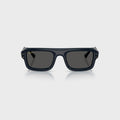 Ray-Ban x A$AP Rocky Flacko Puffer Sunglasses - Transparent Blue Frame / Dark Grey Lens