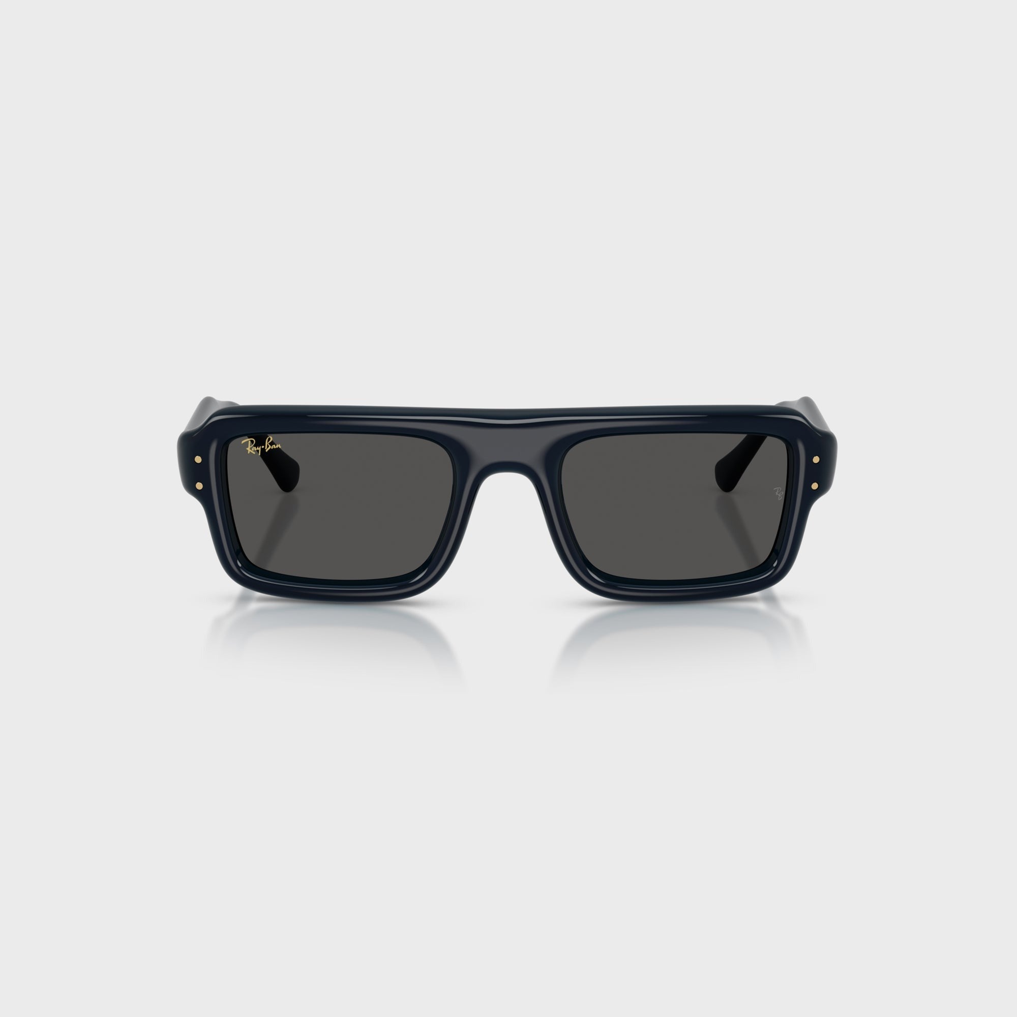 Ray-Ban x A$AP Rocky Flacko Puffer Sunglasses - Transparent Blue Frame / Dark Grey Lens