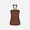 The Attico Tank Top - Chocolate