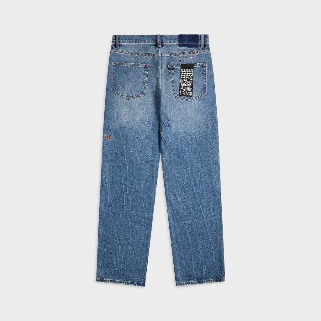 Ksubi Anti K Texas Jeans - Blue Denim