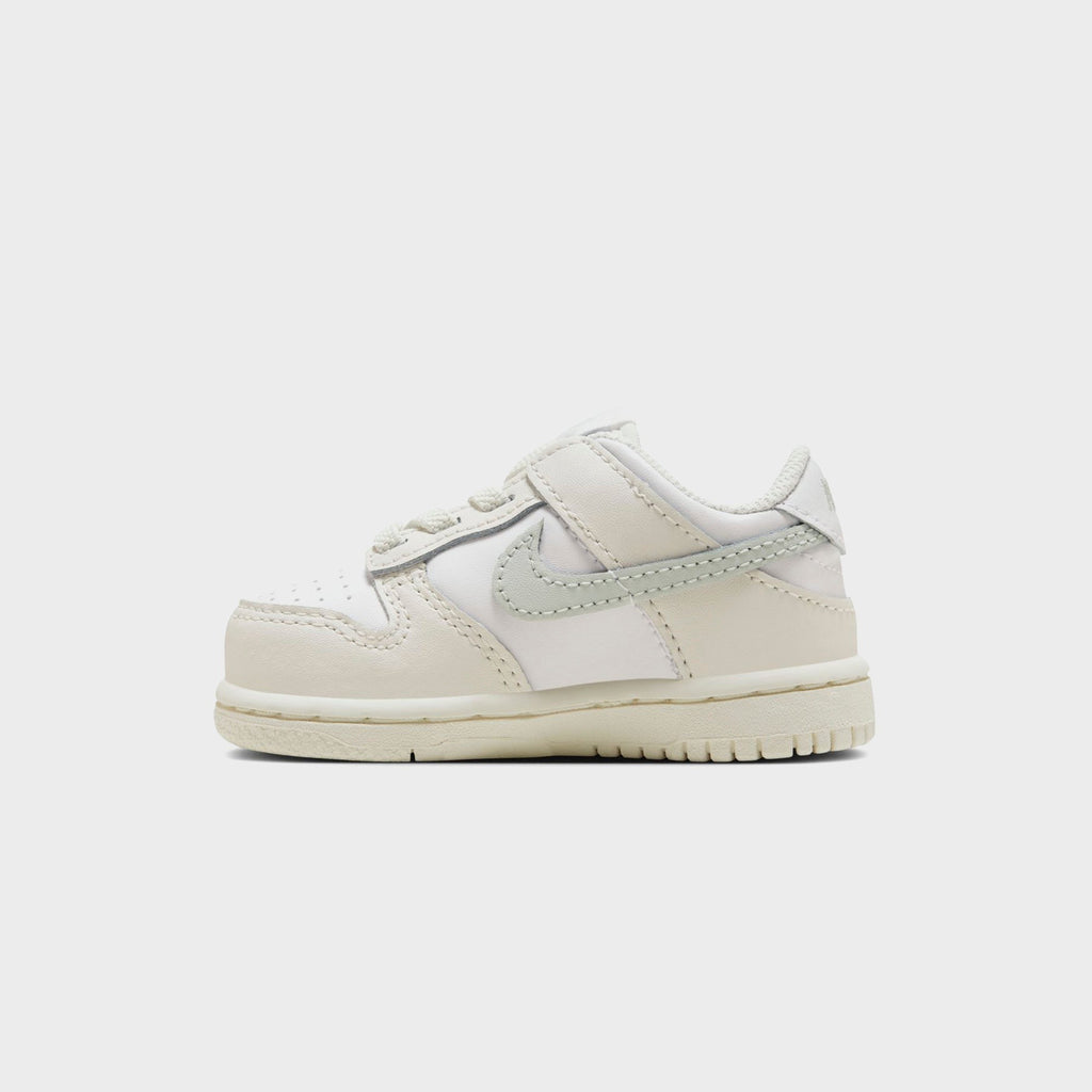 Nike TD Dunk Low - White / Light Silver-Phantom