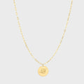 Luv AJ The Miami Dolphins Coin Necklace - Gold