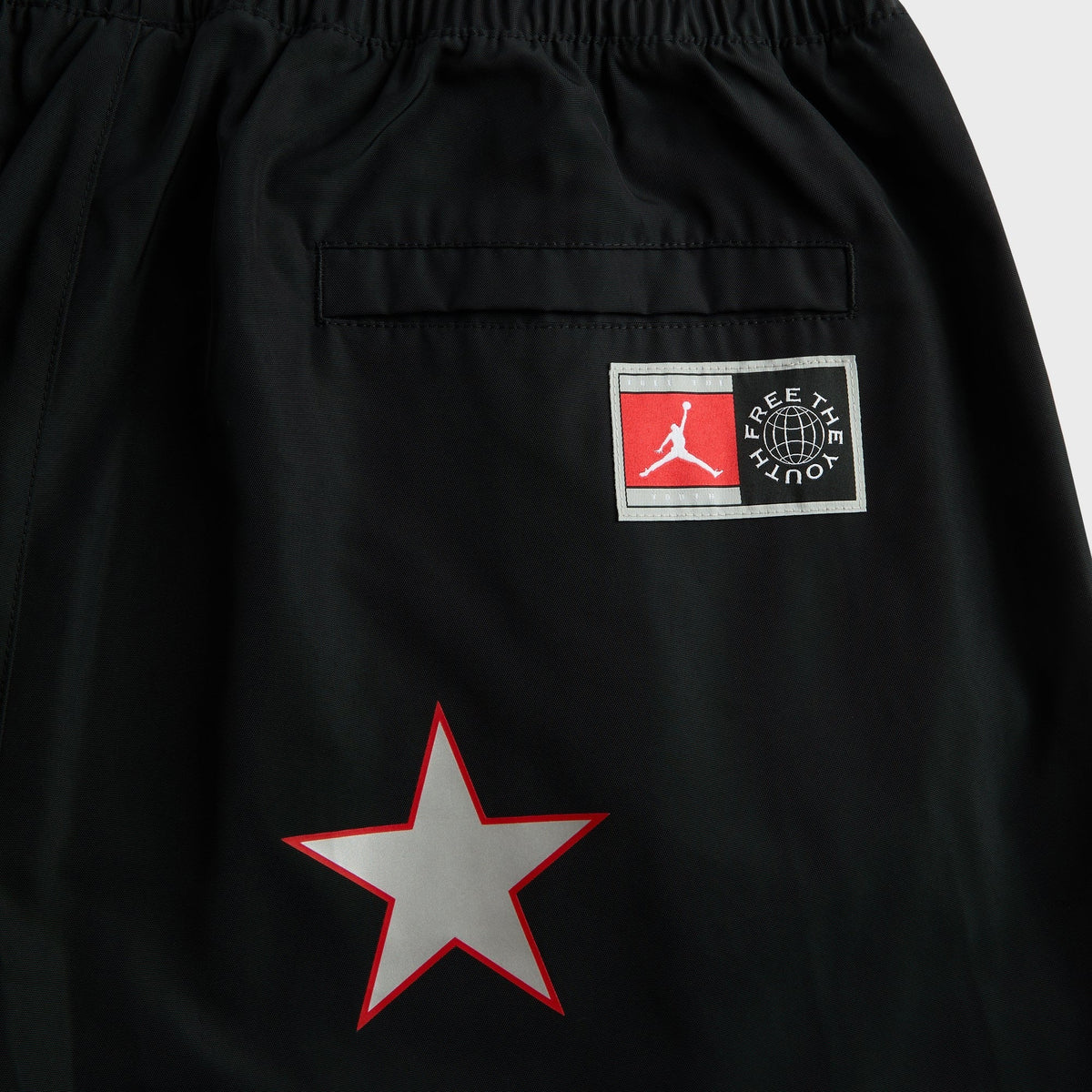 Jordan x Free The Youth Track Pant - Black / Crimson