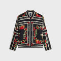 Kith Women Siena Cherry Button Up Shirt - Black