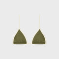 JADE Via Top - Olive / Ivory