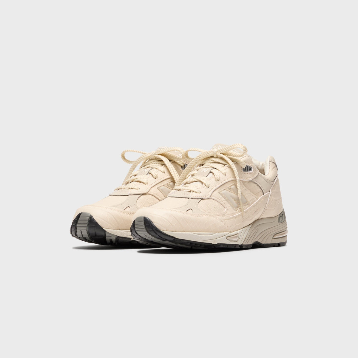 New Balance Made in UK 991v1 - Oyster Gray / Pistachio Shell / French Oak