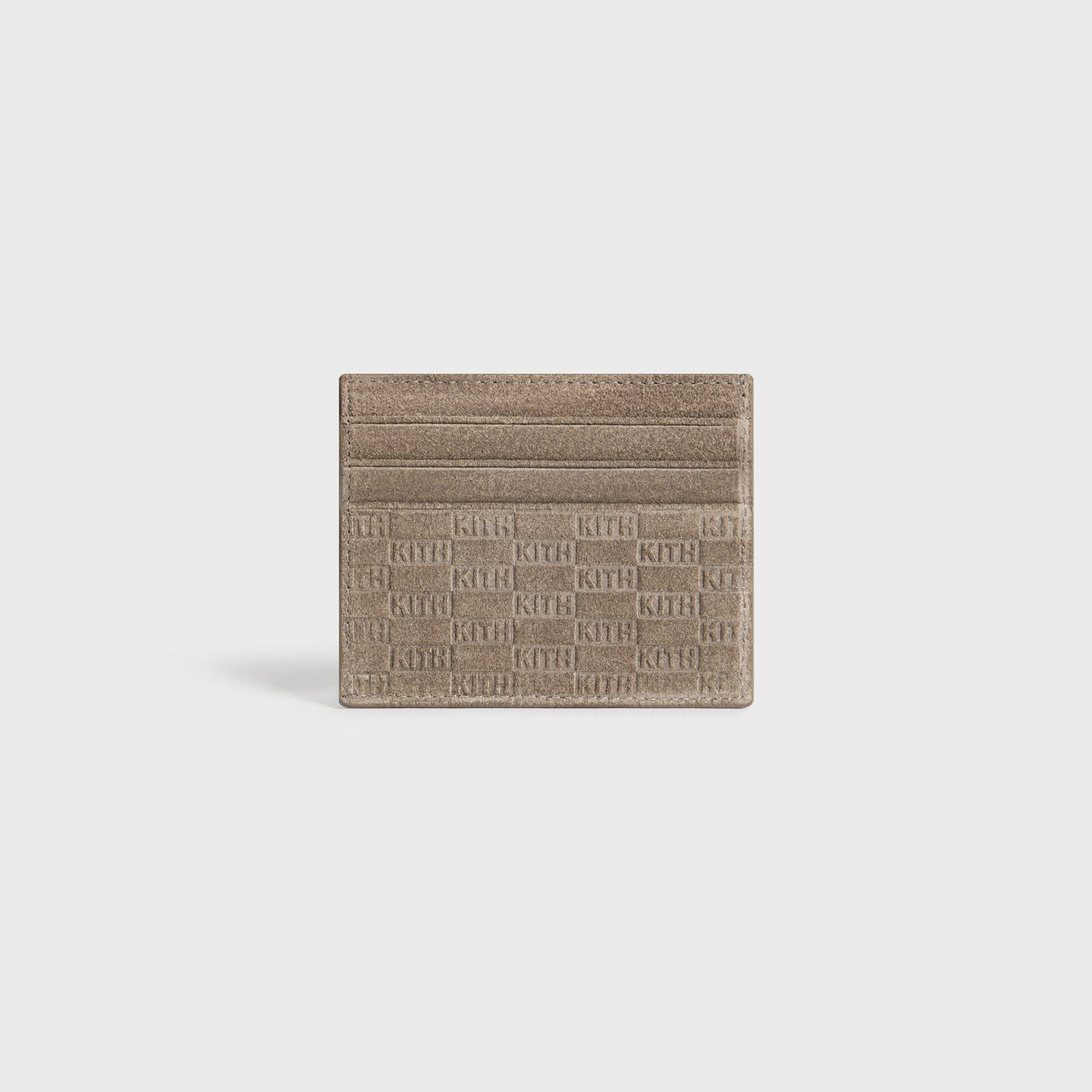 Kith Monogram Suede Cardholder - Java