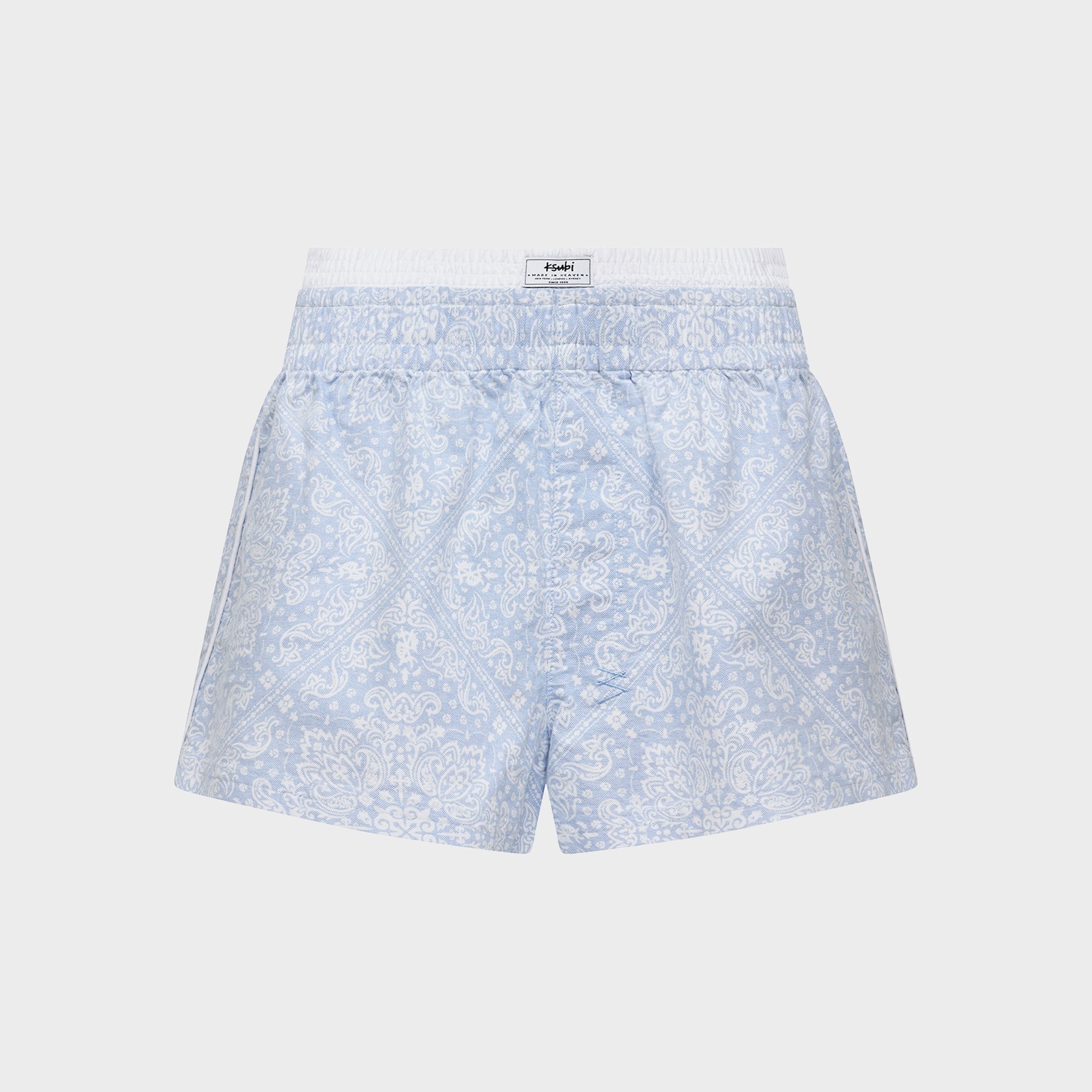 Ksubi Stacked Boxer Short - Bandana Blue