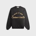 Essentials Training 90s Crewneck Sweatshirt - Faded Black