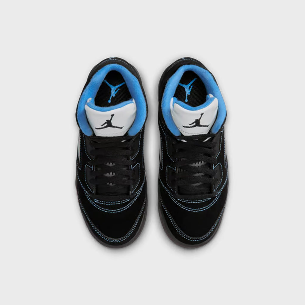 Jordan PS Jordan 5 - Black / White / University Blue