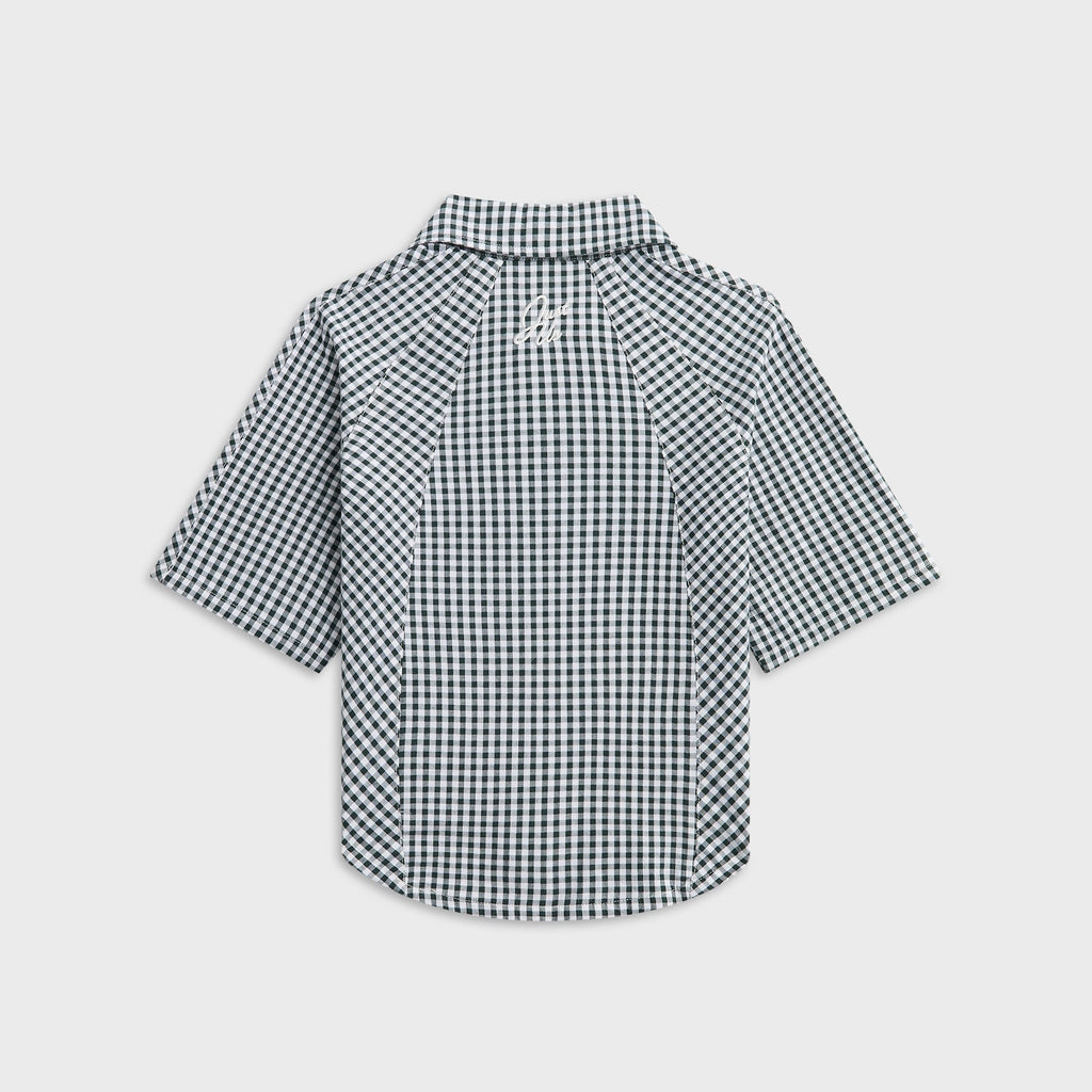 Kith Kids Blocked Gingham Apollo Shirt - Stadium