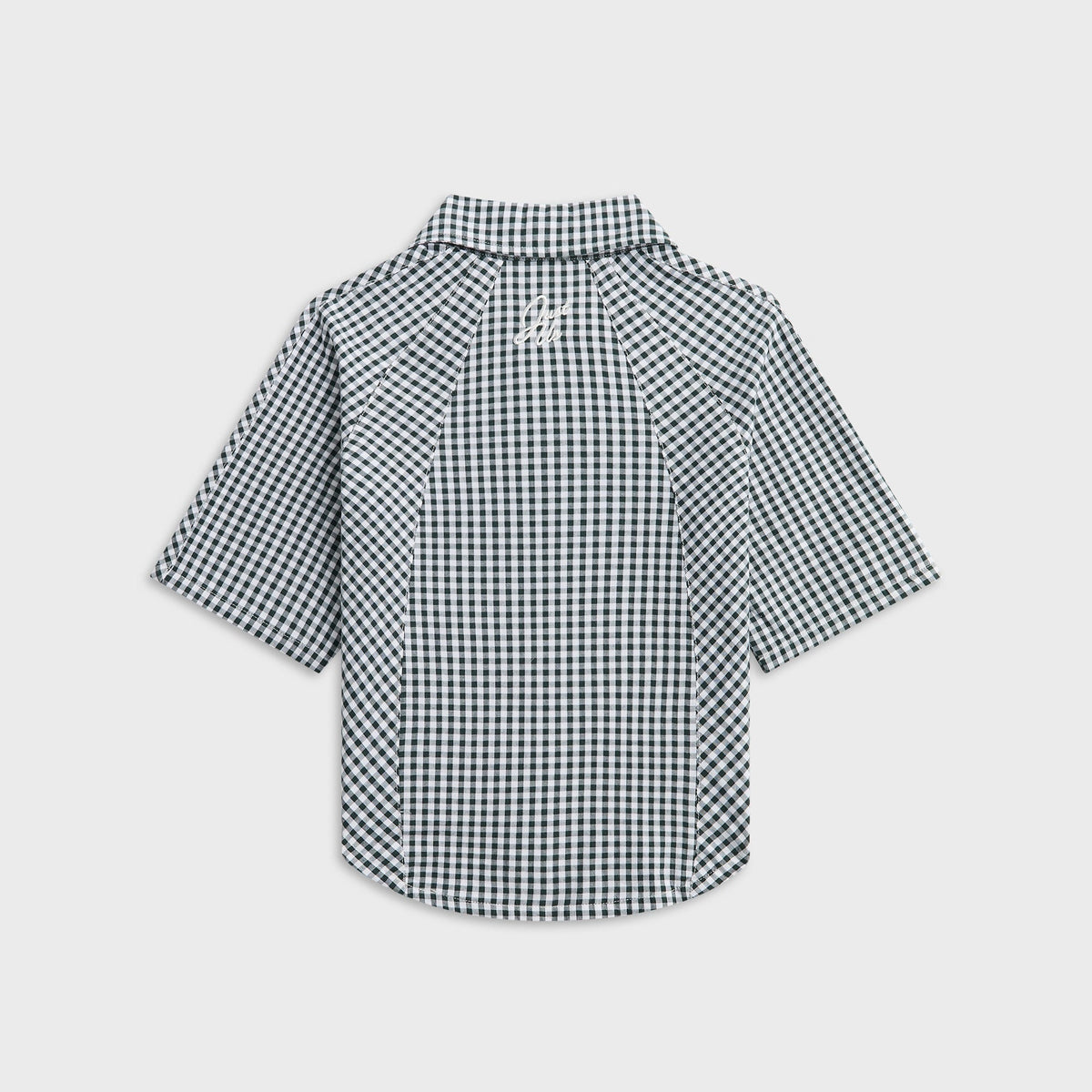 Kith Kids Blocked Gingham Apollo Shirt - Stadium