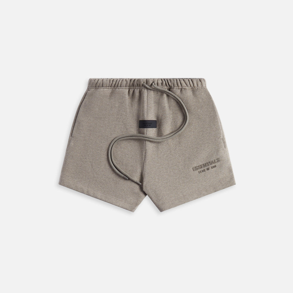 Essentials Sweat Short - Heather Grey