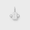 Greg Yuna Sÿlver Babÿ Umlaut Initial 'Q' Pendant - Sterling Silver