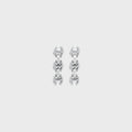 Hoorsenbuhs Toggle Stud Earrings - Silver
